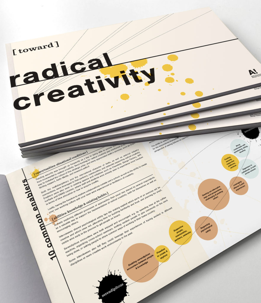 Toward radical creativity report